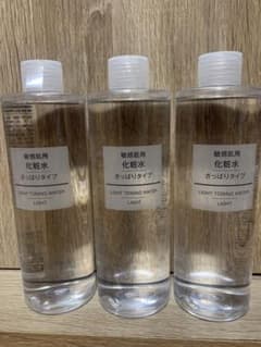 ☆3本セット☆無印良品 化粧水 敏感肌用 さっぱりタイプ  大容量400mlのサムネイル