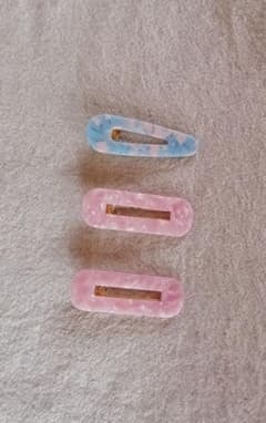 ヘアアクセサリー　ヘアピン　ヘアクリップ　3個セットのサムネイル