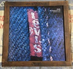 希少 80's LEVI'S 看板　販促　ポスター　デニム　アドバタイジングのサムネイル