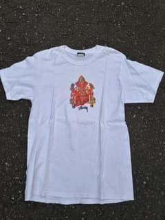 Stussy ガネーシャ プリント Tシャツ ホワイト Mのサムネイル