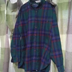 70s LOBO︎︎ By PENDLETON ネルシャツ チェック ウール Lのサムネイル