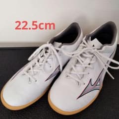 MIZUNO ALPHA フットサルシューズ 22.5cm ホワイトのサムネイル