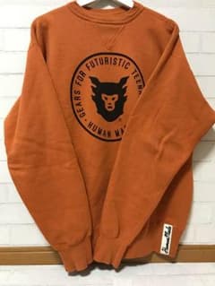 【なぁちゃん様専用】HUMAN MADE トレーナー orangeのサムネイル