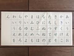 公文　磁石　あいうえお盤　すうじ盤　収納袋つきのサムネイル