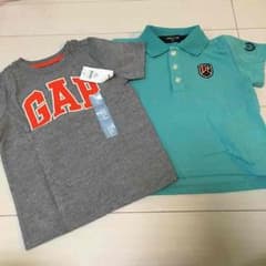 新品♡コムサとGAP♡90シャツセット♡のサムネイル