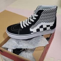最終値下げ☆  VANS バンズ  SK8-Hi  スケートハイ ミックス チェのサムネイル