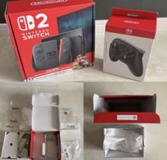 【空箱】Nintendo Switch2 本体&プロコントローラー　プロコン