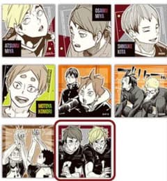 ハイキュー!! スクエアステッカーコレクション 第2弾 宮治 宮侑 宮兄弟