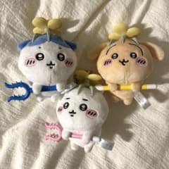 ちいかわ　討伐マスコット3点セット+おまけのサムネイル