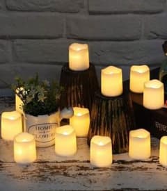 結婚式ウェルカムスペース⭐️LEDキャンドル風 24個セットのサムネイル