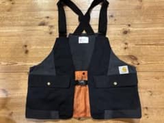 carhartt リメイクフェスベスト Mr. Remake Man - メルカリ