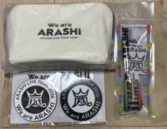 新品】嵐 We are ARASHI グッズ(ストラップ・ポーチ・コースター