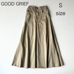 3204【美品】グッドグリーフ　ロングスカート チノボリュームスカート　厚手　S m76533466910_1.jpg?1765879721