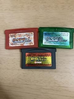 ポケットモンスター・ファイアレッド、エメラルド、不思議のダンジョンGBAソフトのサムネイル