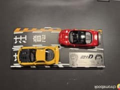 頭文字D ミニカーセット 高橋啓介 RX-7&北条豪 NSXのサムネイル