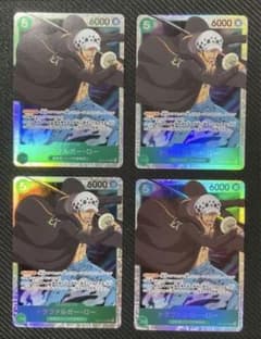 即日配送　ワンピースカード　トラファルガー・ロー　sr　４枚　ロマンスドーンのサムネイル
