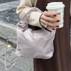 ギャザーハンドルミニトートバッグのサムネイル
