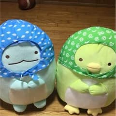 すみっコぐらし ほっかむりぬいぐるみＸＬ セットのサムネイル