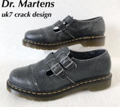 Dr.MartinTストラップシューズ希少モデルUK7クラック加工ベルトのサムネイル