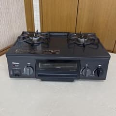 パロマ 都市ガス ガスコンロ IC-N36BS-L ホース付 - メルカリ
