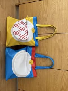 最終値下げ ドラえもんドラミちゃん 四次元ポケットポーチ付きトート