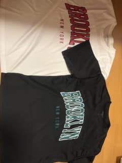 BROOKLYN ロゴ クロップド丈 半袖Tシャツ 2枚セットのサムネイル