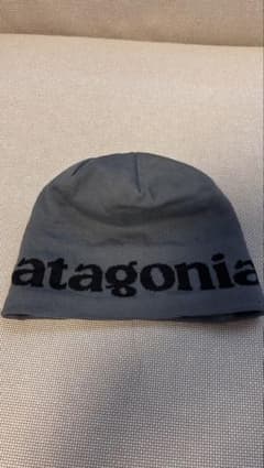Patagonia ニット帽 ビーニー グレー ②のサムネイル