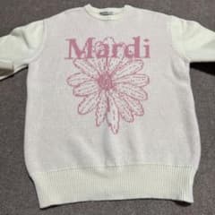 Mardi Mercredi ニット 長袖 フラワーロゴのサムネイル