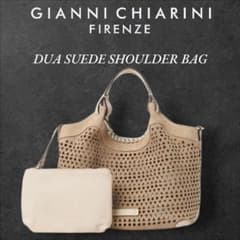 最終 完売GIANNICHIARINIジャンニキアリーニDUAスエードショルダー 