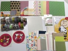 値下げ★マステと紙ものセット★断捨離のためお得にまとめ売り！のサムネイル
