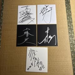 UWF戦士 直筆サイン色紙5枚&生写真5枚セット - メルカリ