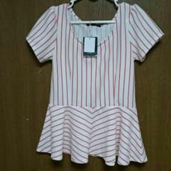 新品☆ペプラムカットソー☆のサムネイル