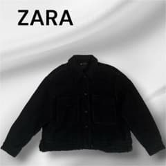 【美品✨】ZARA ツイードジャケット ブラック アウター 秋冬のサムネイル