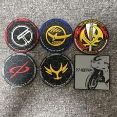仮面ライダー ラバーコースター 6種セットのサムネイル