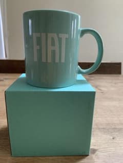 新品未使用 FIAT マグカップ ノベルティ パステルグリーンのサムネイル