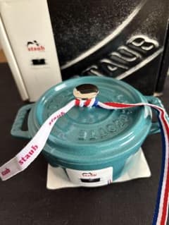 staub ラウンド ココット ミント 10cm ストウブ レア - メルカリ