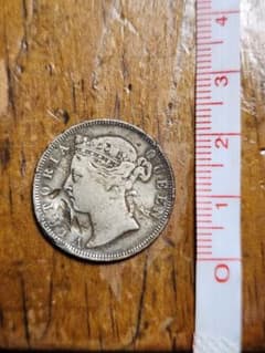 1889年発行のイギリス領香港 20セント銀貨（香港貳毫 - メルカリ
