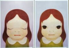 奈良美智 ポスター 2点セット 大人気画家 (村上隆 草間彌生) - メルカリ