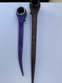 TOP 両口ラチェットレンチ 24,19mm, 21, 17