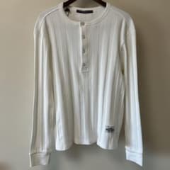 新品カットソー2枚付き】GUESS 長袖リブカットソー メンズM 