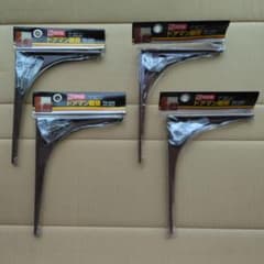 RYOBI ドアマン棚受 チョコ　TU-200 4個セットのサムネイル