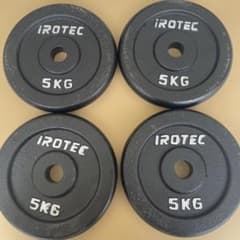 IROTEC ダンベルプレート 5kg 4枚セット - メルカリ