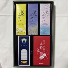 カメヤマ 線香とローソクセット 外箱なしのサムネイル