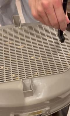 猫砂押出棒 アイリスオーヤマ猫トイレ用 掃除器具(2本セット)のサムネイル