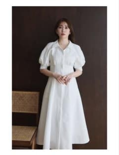 Herlipto Volume Sleeve Shirt Dress - メルカリ