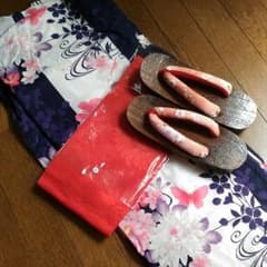 週末値下げ☆浴衣セット　レディースのサムネイル