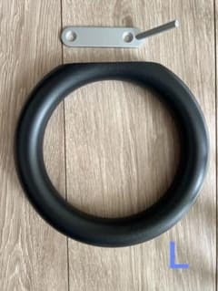 HAY GYM リング ブラック　L タオルかけ　木製のサムネイル