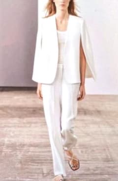専用！ ZARA ケープジャケット XS ザラ ノーカラージャケット 美品