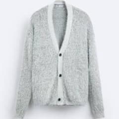 ZARA グレー カーディガンのサムネイル