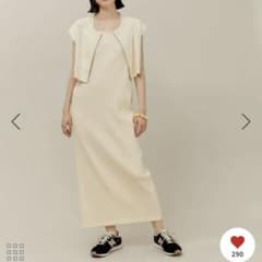 POPE PICNIC R ジップ付きトップス×テレコキャミワンピースのサムネイル
